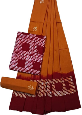 Aradhya Creation Pure Cotton Printed Kurta & Churidar Material