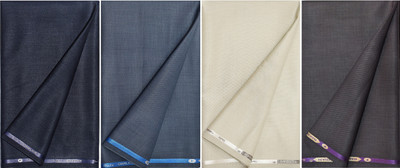 KUNDAN SULZ GWALIOR Viscose Rayon Self Design Trouser Fabric