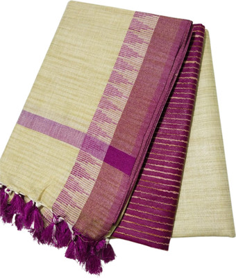 Manikant Handloom Cotton Blend Striped Salwar Suit Material