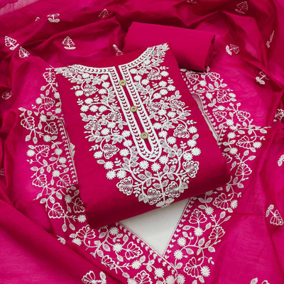 Peachmode Modal Embroidered Salwar Suit Material