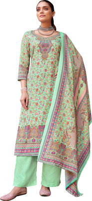 HouseOfCommon Wool Printed Salwar Suit Material