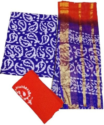 Aradhya Creation Pure Cotton Printed Kurta & Palazzo Material
