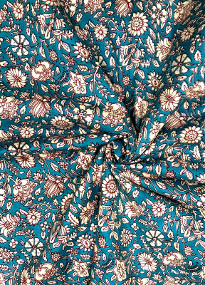 PALASH Pure Cotton Colorblock Kurta Fabric