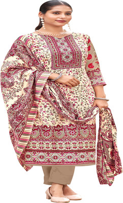 DRAVINAM Trends Wool Printed Salwar Suit Material