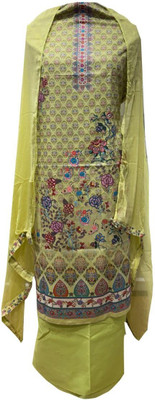 starmoda Cotton Blend Floral Print Salwar Suit Material