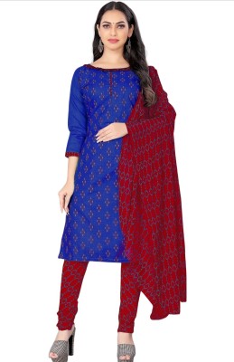 Aika Pure Cotton Printed Salwar Suit Material