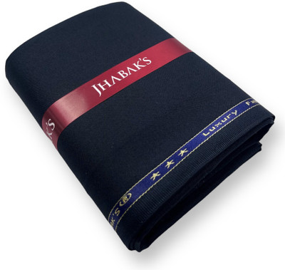 JHABAK'S Viscose Rayon Solid Trouser Fabric