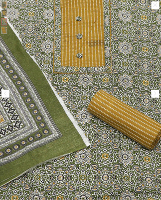 Meghdoot Textiles Pure Cotton Printed Salwar Suit Material