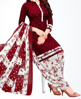 laxmi creation Georgette Embroidered Salwar Suit Material