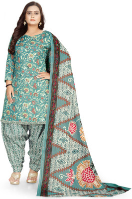 Rajnandini Cotton Blend Printed Salwar Suit Material