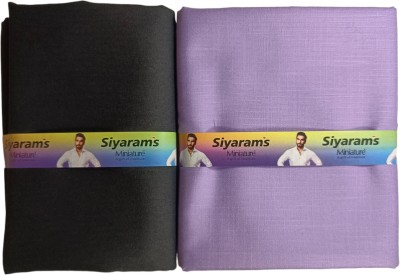 Siyaram's Pure Cotton Solid Shirt & Trouser Fabric