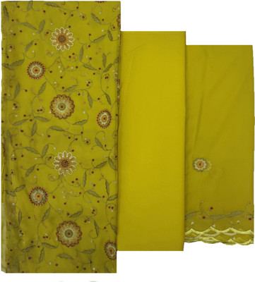 Soul Essence Georgette Embroidered Salwar Suit Material