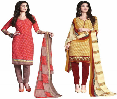 Reya Crepe Floral Print Salwar Suit Material