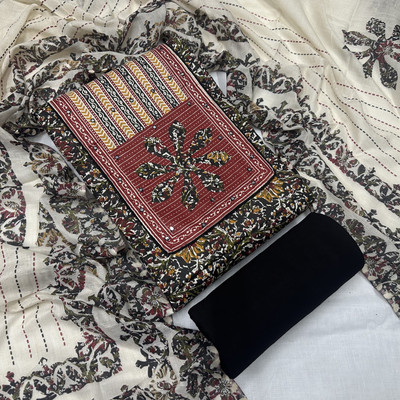 dastoori Pure Cotton Printed Salwar Suit Material