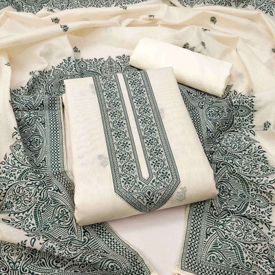 Peachmode Pure Cotton Self Design Salwar Suit Material