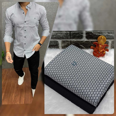 Rekag Polycotton Self Design Shirt & Trouser Fabric