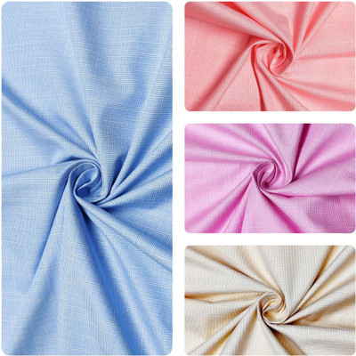 SUBHDIN Polycotton Solid Shirt Fabric