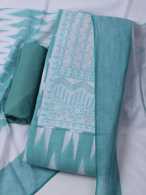 Meena Bazaar Cotton Blend Printed Salwar Suit Material