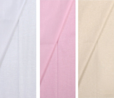 KUNDAN SULZ GWALIOR Cotton Linen Self Design Shirt Fabric