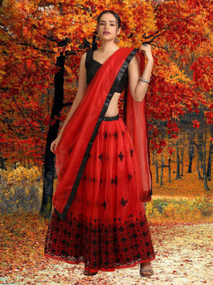 BIPIN ENTERPRISE Anarkali Gown(Red)