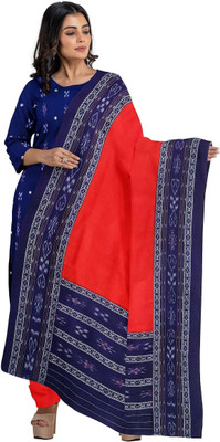 KALPRA FASHION Pure Cotton Embroidered Salwar Suit Material