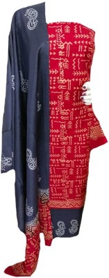 Royal Silk Hub Silk Blend Floral Print Salwar Suit Material