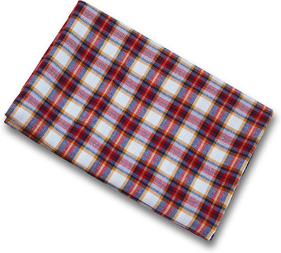 Bigreams Pure Cotton Checkered Shirt Fabric