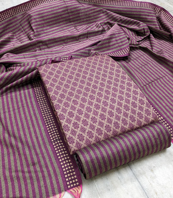 HouseOfCommon Wool Self Design Salwar Suit Material