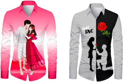 jrk enterprise Polycotton Printed Shirt Fabric