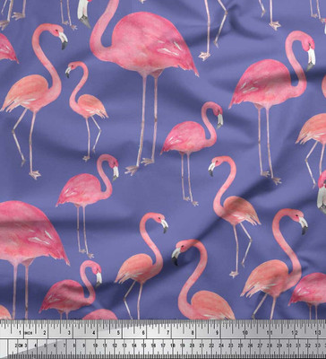 Soimoi Pure Cotton Floral Print Multi-purpose Fabric
