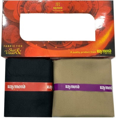 Raymond Cotton Blend Solid Shirt & Trouser Fabric