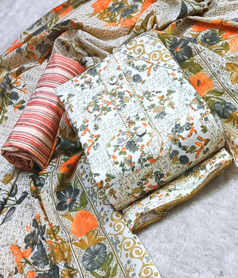 KenaEnterprises Cotton Blend Printed Salwar Suit Material