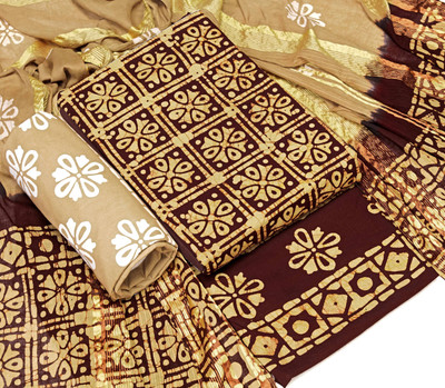 INTHIC Pure Cotton Printed Salwar Suit Material