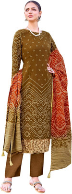 Rosniya Wool Embroidered Salwar Suit Material