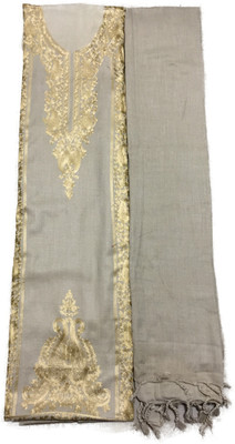 BKRKJ Wool Embroidered Salwar Suit Material