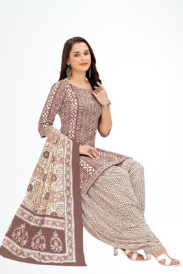 JESVI Crepe Paisley Salwar Suit Material
