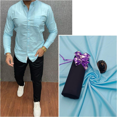 kalhari Pure Cotton Dyed Shirt & Trouser Fabric
