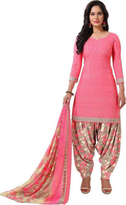 THIRA Crepe Printed Salwar Suit Material