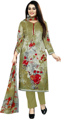 Rajnandini Cotton Blend Printed Salwar Suit Material