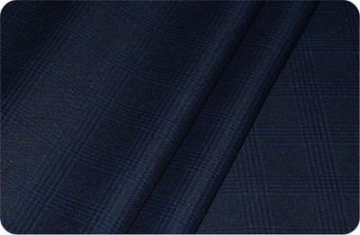 Arvind Viscose Rayon Checkered Trouser Fabric