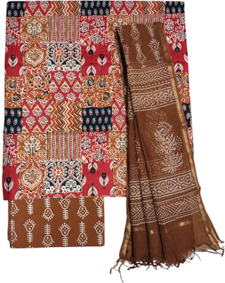 Ivikta Pure Cotton Floral Print Salwar Suit Material