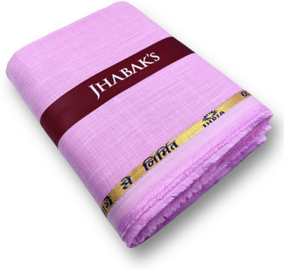 JHABAK'S Pure Cotton Solid Shirt Fabric