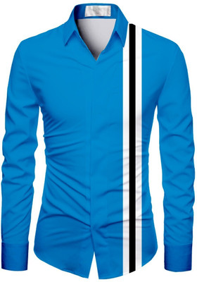 NILKHANTHFABRIC Polycotton Striped Shirt Fabric