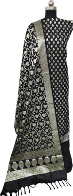 Naveera Pure Silk Self Design Salwar Suit Material