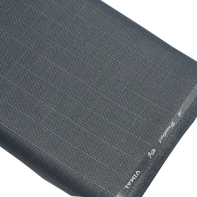 VIMAL SUITING Lycra Blend Checkered Trouser Fabric