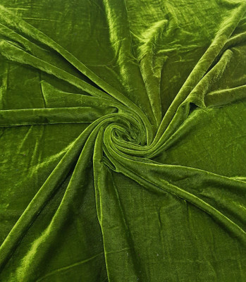 KDPM Velvet Solid Multipurpose Running Fabric