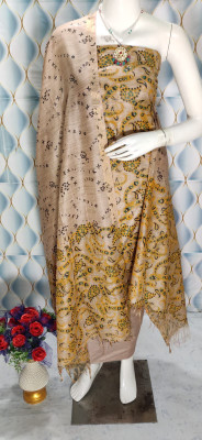 MOHEY DESI Silk Blend Printed Kurta & Churidar Material