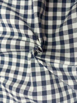 KRISDEE Pure Cotton Checkered Shirt Fabric