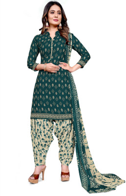 Rajnandini Cotton Blend Printed Salwar Suit Material
