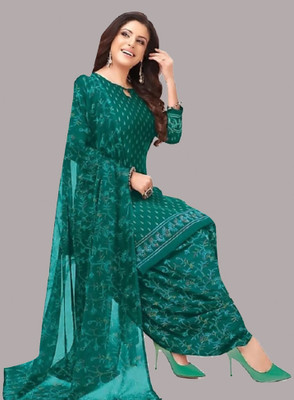MAHAKLI CREATION Crepe Printed Salwar Suit Material